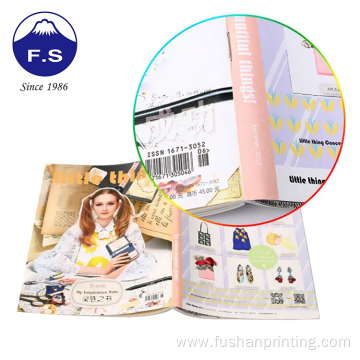 Recycled Paper Softcover Product Promotional Catalogue Book